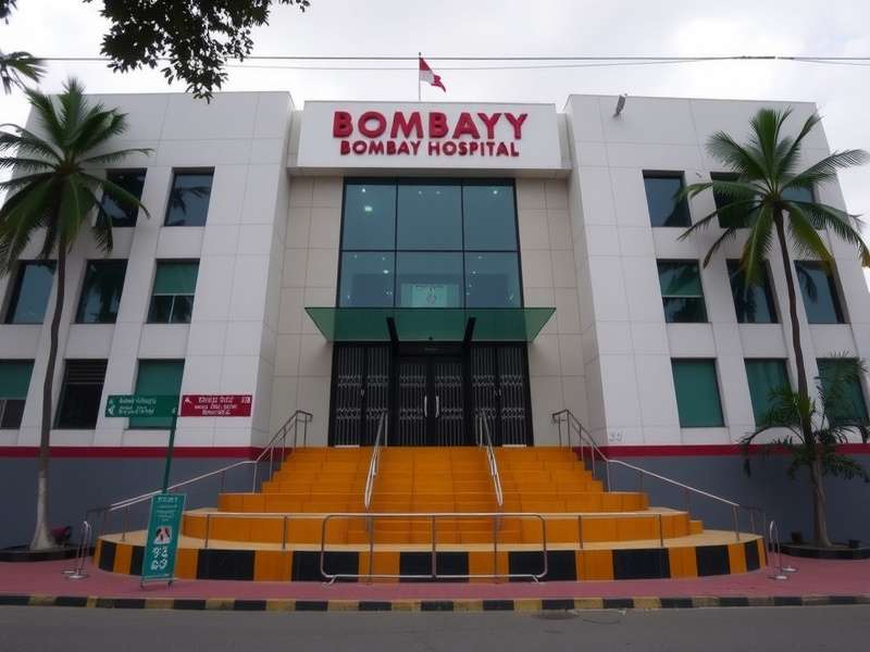 Bombay Hospital building and facilities